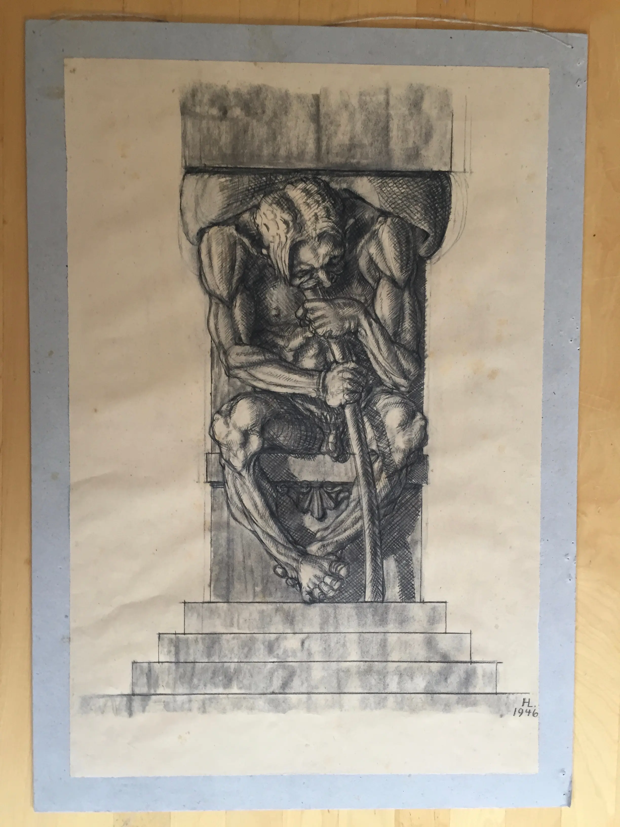 HL M2 7 Koritüre für ein Denkmal