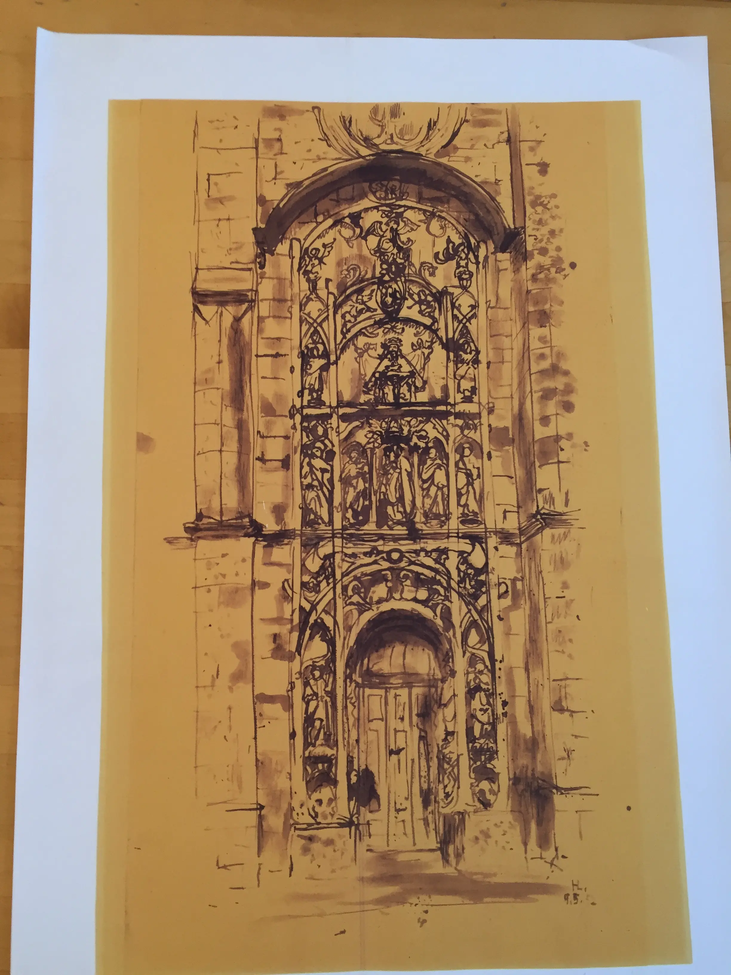 HL M11 7 Menschensäule Druck